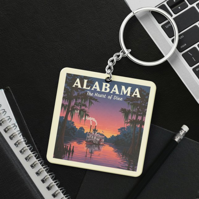 Vintage Alabama Keychain (Creator Uploaded)