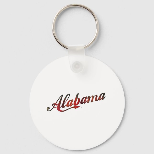 Vintage Alabama Keychain (Front)