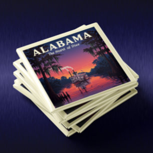 Vintage Alabama Magnet