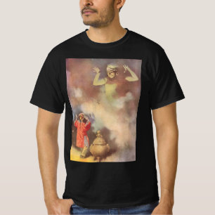Vintage Aladdin and the Genie of the Lamp, Godwin T-Shirt