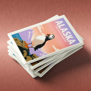 Vintage Alaska Magnet