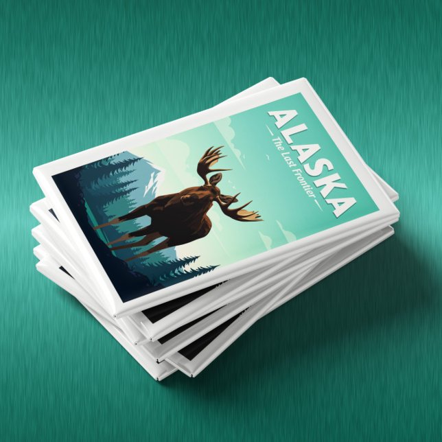 Vintage Alaska Magnet (Creator Uploaded)