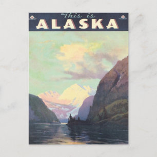 Vintage Alaska Postcard
