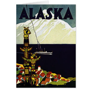 vintage alaska poster