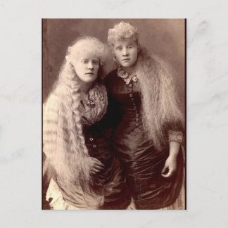 Vintage Albino Beauties Postcard