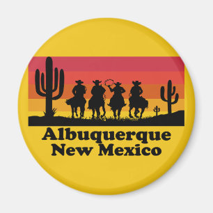 Vintage Albuquerque New Mexico Magnet