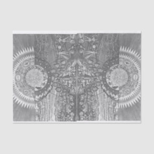 Vintage Alchemy Astrological Illustration Tissue Paper
