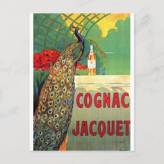 Vintage Alcohol Ads Prints Postcard (Front)