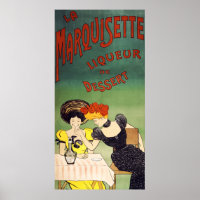 Vintage Alcohol Advertisement Poster