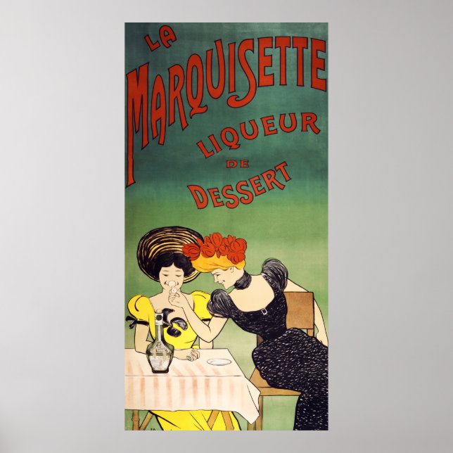 Vintage Alcohol Advertisement Poster (Front)