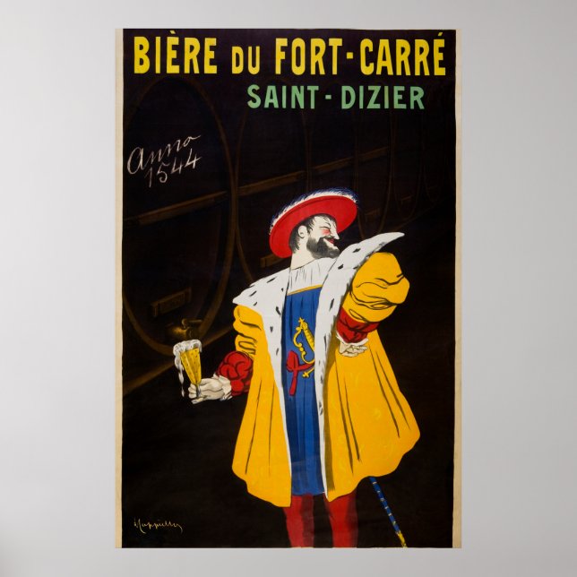 Vintage Alcohol Advertisement Poster (Front)