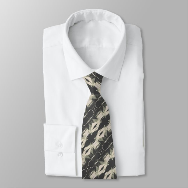 Vintage Algeria Algiers Building overview  Tie (Tied)