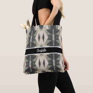 Vintage Algeria Algiers Building overview Tote Bag