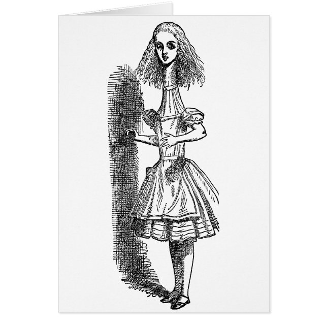 Vintage Alice Adventures in Wonderland by Tenniel (Front)