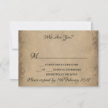 Vintage Alice au pays des merveilles Cartes RSVP d
