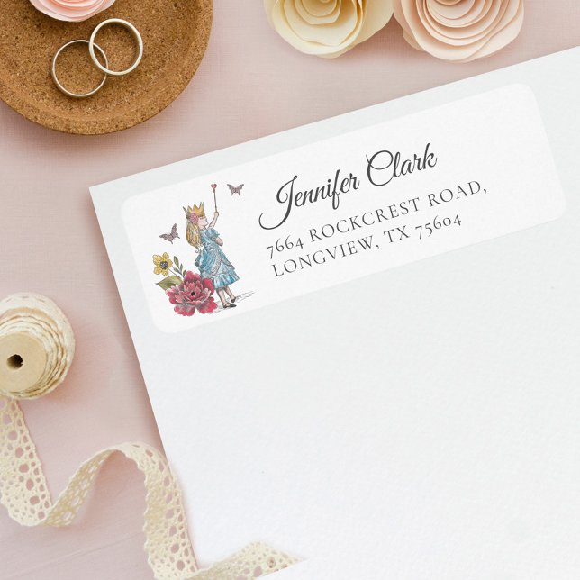 Vintage Alice in Wonderland Alice Wearing A Crown (Creator Uploaded)