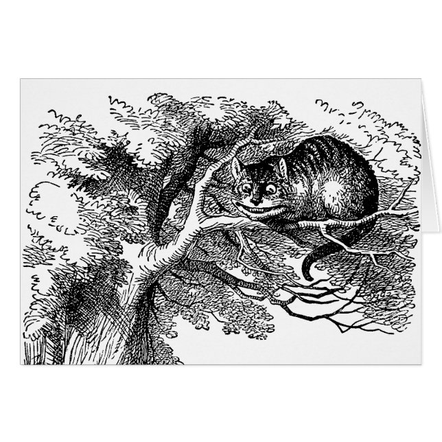 Vintage Alice in Wonderland, Cheshire Cat (Front Horizontal)