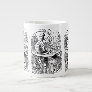 Vintage Alice in Wonderland Hookah Caterpillar Large Coffee Mug