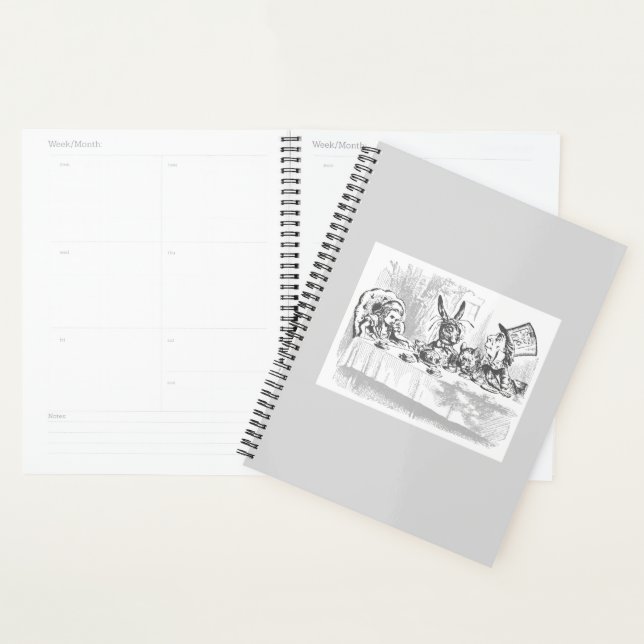 Vintage Alice in Wonderland Planner (Display)