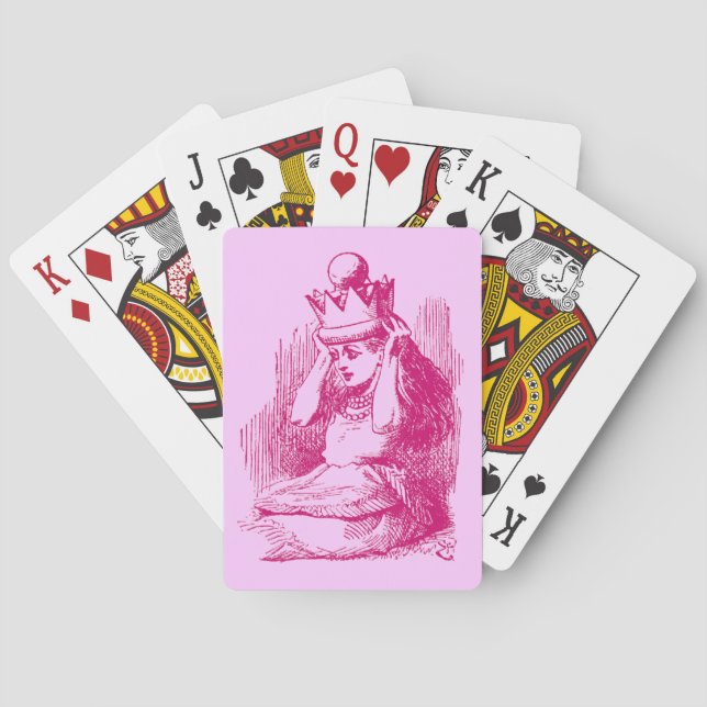 Vintage Alice in Wonderland Playing Cards (Back)