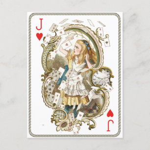 Vintage Alice in Wonderland Postcard