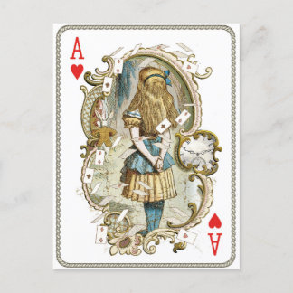 Vintage Alice in Wonderland Postcard
