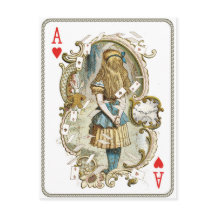 Vintage Alice in Wonderland Postcard