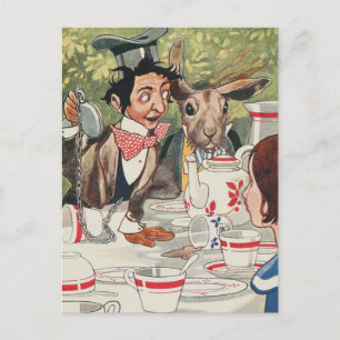 Vintage Alice in Wonderland  Postcard