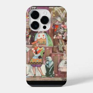 Vintage Alice in Wonderland, Queen of Hearts iPhone 14 Pro Case