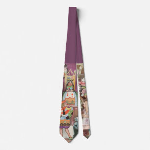 Vintage Alice in Wonderland, Queen of Hearts Tie