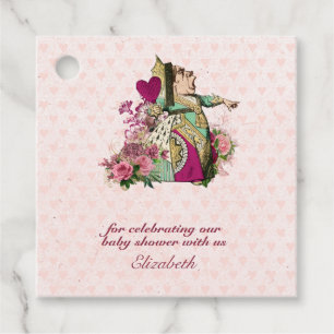 Vintage Alice In Wonderland Tea Party BABY SHOWER Favour Tags