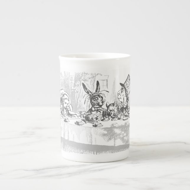 Vintage Alice in Wonderland Tea Party Mug (Front)