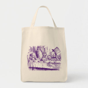 Vintage Alice in Wonderland Tea Party Tote Bag