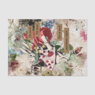 Vintage Alice in Wonderland  Tissue Paper