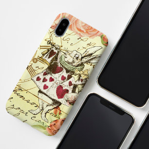 Vintage Alice in Wonderland White Rabbit Case-Mate iPhone Case
