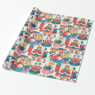 Vintage Alice / Red Riding Hood / Goldilocks Wrapping Paper