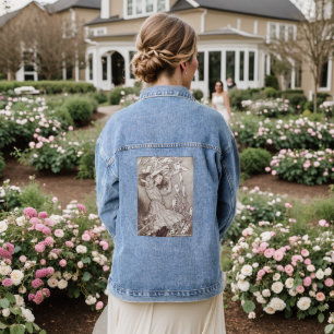 Vintage Alice's adventures in Wonderland (1907) Denim Jacket