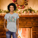Vintage All Booked for Christmas Reader T-Shirt<br><div class="desc">"All Booked for Christmas" in a distressed vintage font is trendy and perfect for any avid reader or book nerd. With extra time off for the holidays,  who wouldn't want to snag a little time to themselves for finishing that ever-growing stack of books to be read?</div>