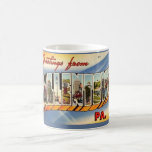 Vintage Allentown PA Mug<br><div class="desc">An old colourful postcard greeting from Allentown, Pennsylvania.</div>