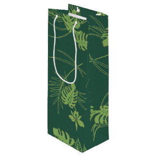 Vintage Aloha Gift Bag | Lau Barkcloth Green