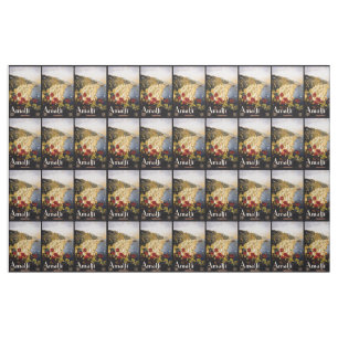 Vintage Amalfi Italy customizable fabric