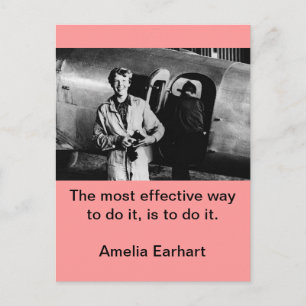 Vintage Amelia Earhart Photo Postcard