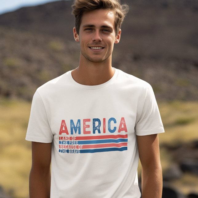 Vintage America 4th of July  T-Shirt (Creator Uploaded)