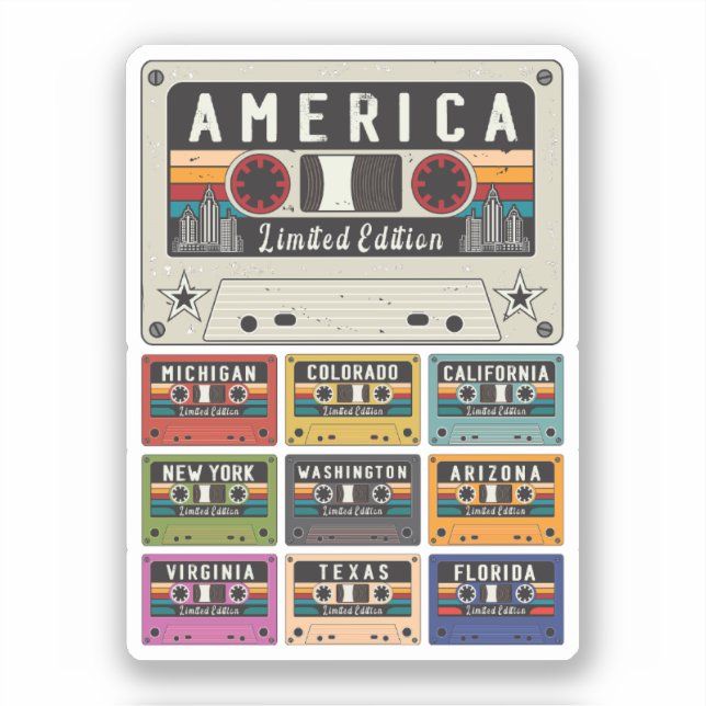 Vintage America State travel (Front)