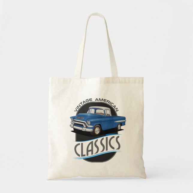vintage american classics gmc tote bag (Front)