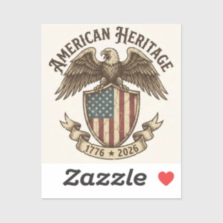 Vintage American Eagle Shield 2026 Semiquincentenn