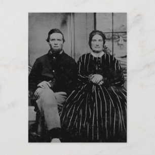 Vintage American Family Postcard