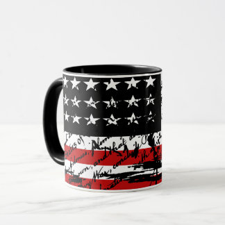 Vintage American Flag  Mug
