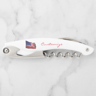 Vintage American Flag Thunder_Cove Corkscrew