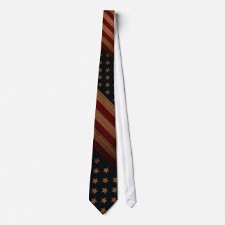 Vintage American Flag Tie